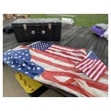 Tote and Flags