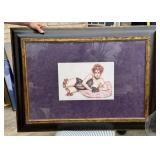 Framed Olivia De Berardinis  Risque Print