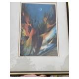 Framed Leonardo Nierman Print