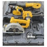 DeWalt Cordless Battey Tools