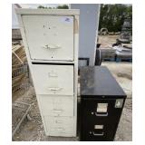 2 - Steel File Cabinets