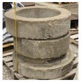 3 - 24" Manhole Risers
