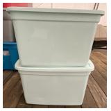 2 - Storage Totes with Lids