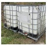 2 - Galvanized Totes