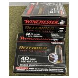 40 rnds Winchester .40 S&W Ammo