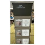 4 - .50 Caliber Ammo Cans