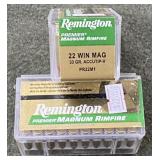 100 rnds Remington .22 Win Mag