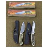 2 - Whitetail Sheath Knives
