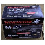 1000 rnds Winchester M22 Ammo .22LR
