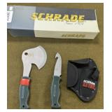 Schrade Outdoorsman Knife & Axe Set