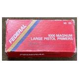 1000 Federal Large Rifle Primers