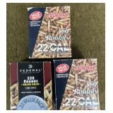 1650 rnds Federal .22LR Ammo