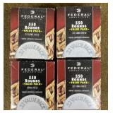 2200 rnds Federal .22LR Ammo