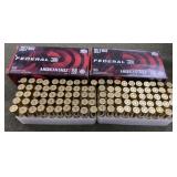 100 rnds Federal .357 Magnum Ammo