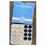17 rnds 7.65/.32 Auto Ammo