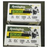 50 rnds Remington 12GA Buck Shot