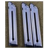 3 - Ruger .22LR Magazines