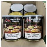 6 - Cans of Freeze Dried Food