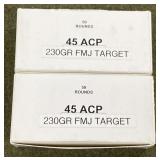 100 rnds .45ACP Ammo
