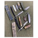 Straight Razors and Pocket Knives