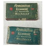 40 ct .222 Remington Brass
