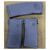 3 - Poly AR-15 Magazines