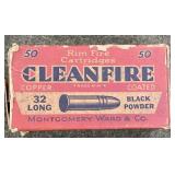 Vintage Box of .32 Long Ammo