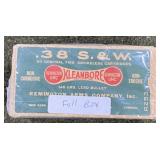 Vintage Box of Remington .38 S&W Ammo