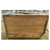 WWI Wood Dovetail Ammo Box