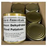 6 - Cans of Dehydrated Potatoes