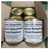 6 - Cans Dehydrated Potatoes