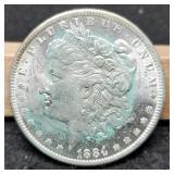 1884-O Morgan Dollar BU