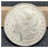 1921 Morgan Dollar VF w/ Surface Residue
