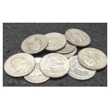 (10) Silver W. Quarters