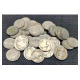 (44) No Date Buffalo Nickels