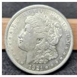 1921 Morgan Dollar AU