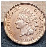 1906 Indian Head Cent BU