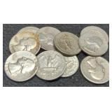 (10) Silver W. Quarters