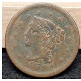 1851 Large Cent