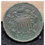 1866 Two Cent