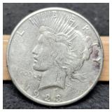 1923-S Peace Dollar XF