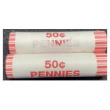(2) BU Rolls 2009-D L., Cents Presidency
