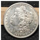 1890-S Morgan Dollar AU