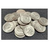 (20) K. Half Dollars: