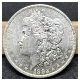 1882-O Morgan Dollar XF