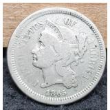 1865 Three Cent