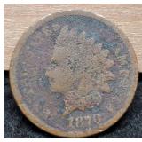 1870 Indian Head Cent G/AG