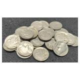 (30) Full Date Buffalo Nickels