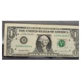1995 $1 FR Note "Mint Error"