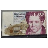 1992 Ireland 20 Pound Banknote
